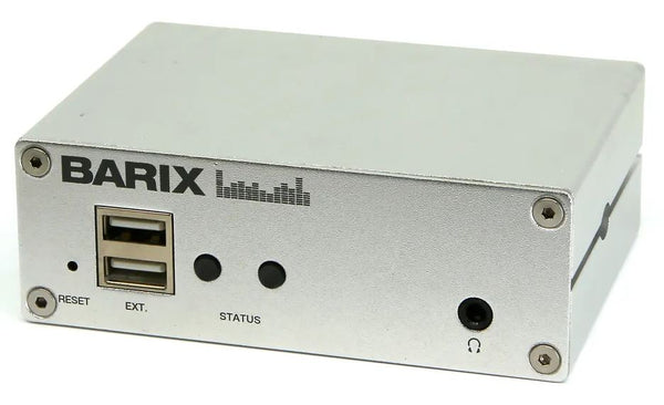 Barix AudioPoint 3.0: Low-latency Audio streaming to iOS and Android app using WiFi router